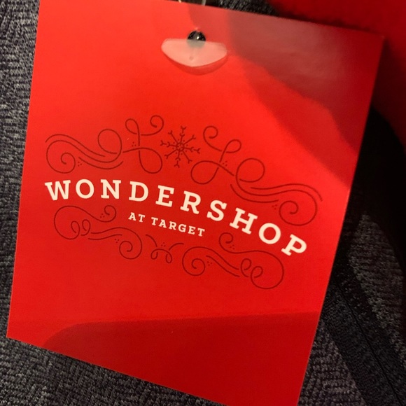 Wondershop Dog Sherpa/Fleece sweater with Santa Hoodie and White PomPom Size XXL - Picture 10 of 14